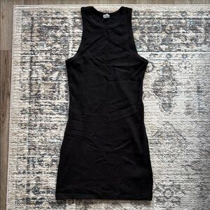 Garage Black Bodycon Mini Dress